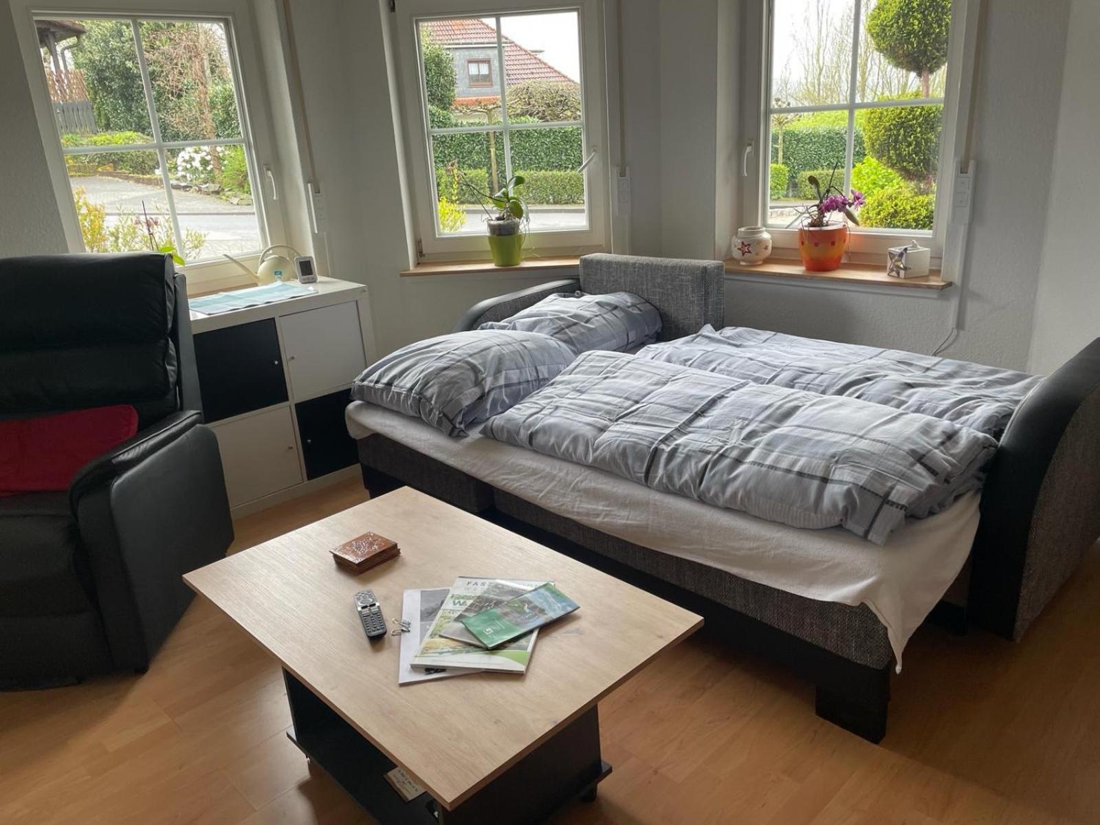 Ferienwohnung Domiziel Fuer 1 Bis 4 Personen Im Gruenen Hamm  Exteriör bild